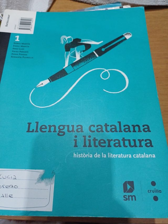 Llengua catalana i literatura. 1 Batxillerat