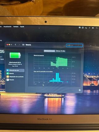 MacBook Air 13 2017 Plata