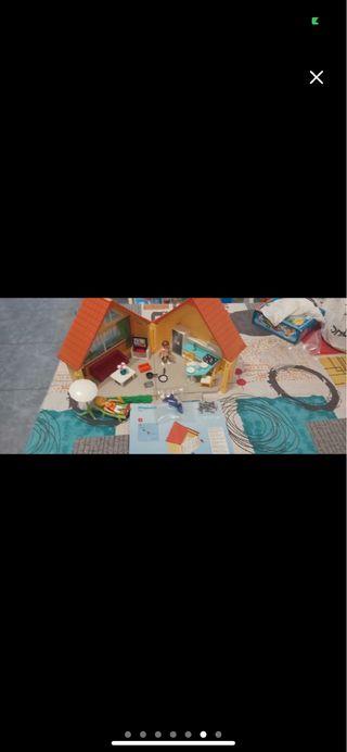 Casa de muñecas Playmobil con accesorios