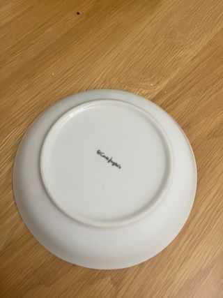 Juego de 6 platos de cerámica Corte Ingles