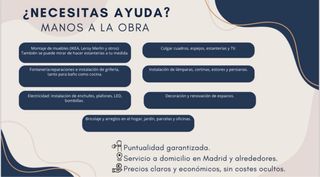 Manitas a domicilio en Madrid y alrededores