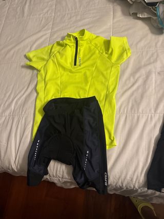 Conjunto Ciclismo Maillot y Culotte B-PRO