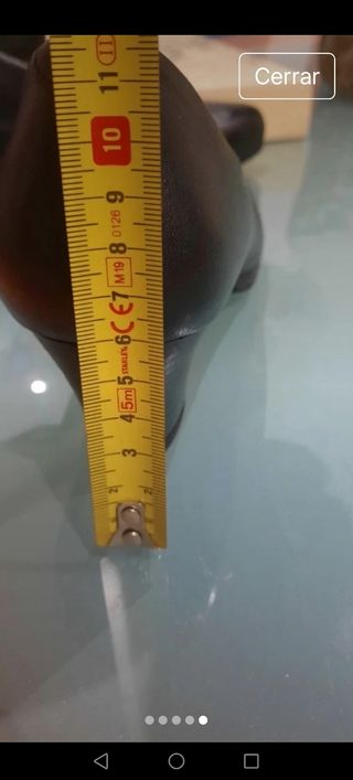 Zapatos Pitillos Piel Talla 38