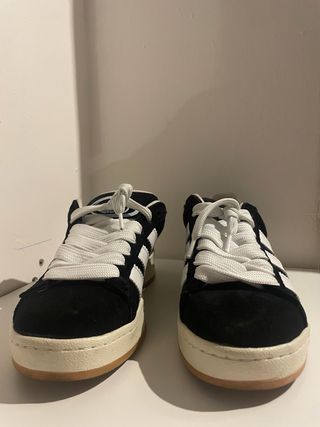 Zapatos Adidas Campus Negros y Blancos