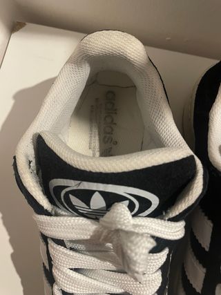 Zapatos Adidas Campus Negros y Blancos