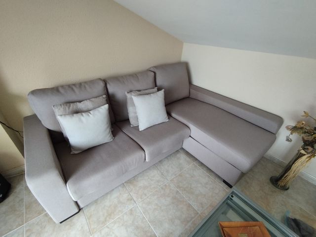 Sofá modular gris Mide 2'18 por 90,