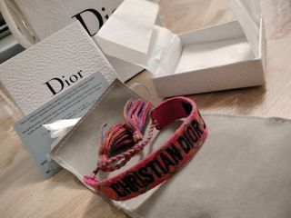 Pack Regalo pulsera hilo Christian Dior Rosa