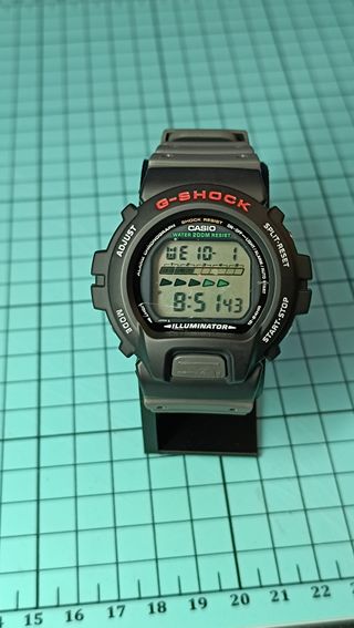 Casio G-Shock DW-6600 sin luz ni sonido