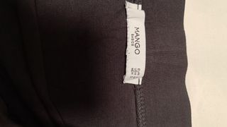 Falda larga negra Mango Talla L
