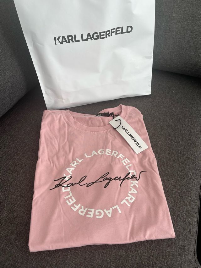 Camiseta Karl Lagerfeld Rosa