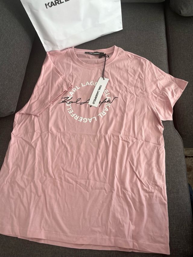 Camiseta Karl Lagerfeld Rosa