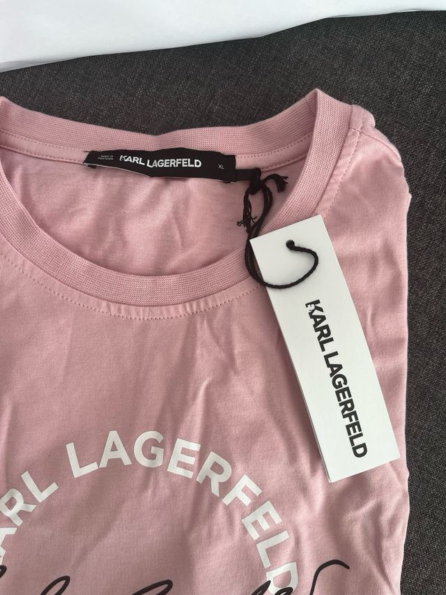Camiseta Karl Lagerfeld Rosa