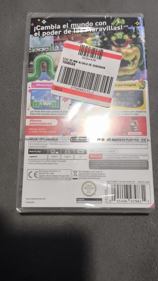 Super Mario Bros. Wonder precintado Nintendo Switc