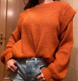 Jersey Pimkie naranja talla M