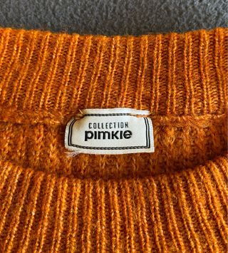 Jersey Pimkie naranja talla M