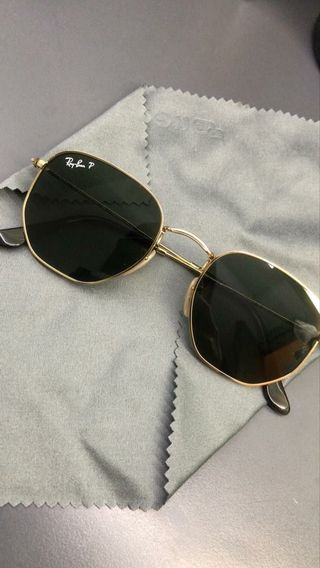 Gafas Ray-Ban Hexagonal RB3548N Doradas