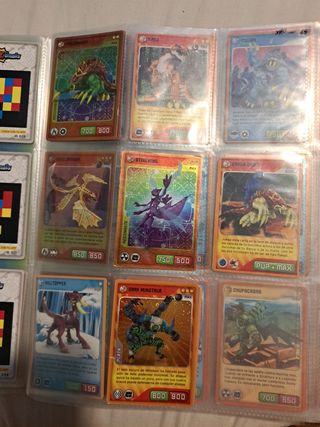 Álbum Invizimals Cartas Sueltas