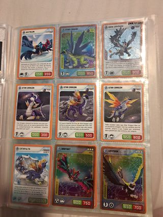 Álbum Invizimals Cartas Sueltas