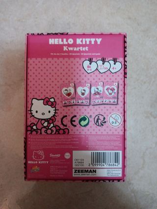 Juego de cartas Hello Kitty Kwartet