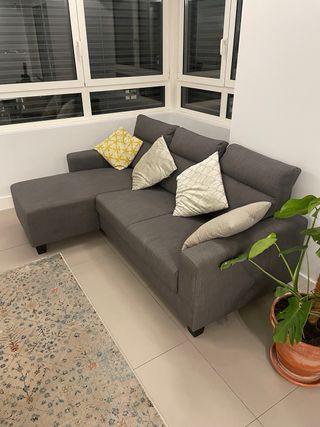 Sofá modular gris Ikea BOLLSTANÄS