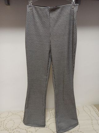 Pantalones de pata de elefante con estampado