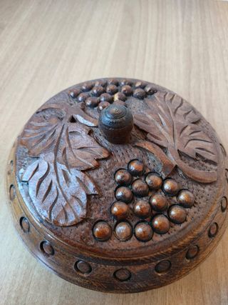 Svuotatasche legno intagliato Jugoslavia