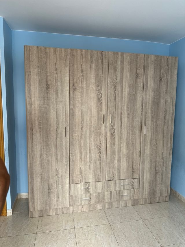 Armarios de 4 Puertas en 3 Colores NUEVOS