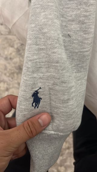 Sudadera Polo Ralph Lauren Gris