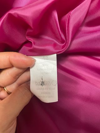 Vestido de fiesta morado talla 40