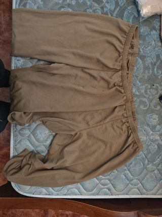 Pantalón pijama militar beige