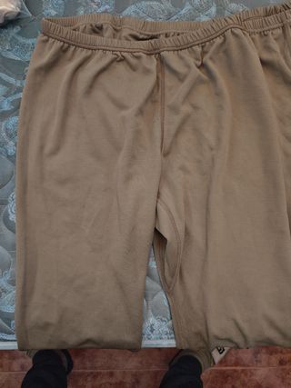 Pantalón pijama militar beige