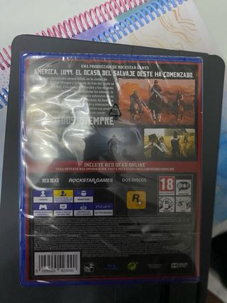 Red Dead Redemption 2 PS4 Sin Abrir