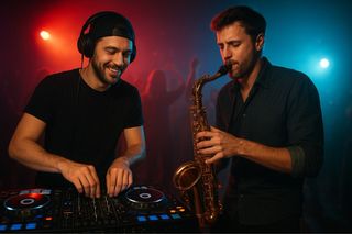 sesiones de Dj con o sin instrumento acompañante