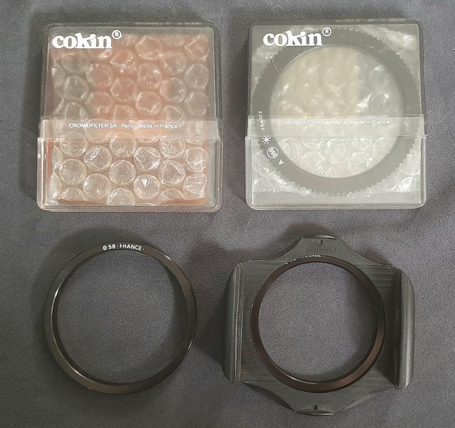 Filtros Cokin + Portafiltros – Estilo Vintage