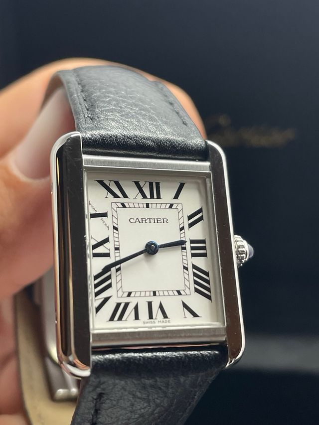 Cartier Tank Solo WSTA0030 Acero Cuarzo