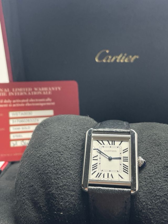 Cartier Tank Solo WSTA0030 Acero Cuarzo