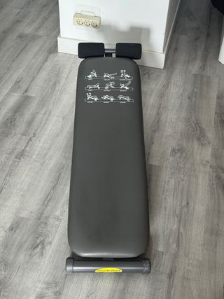 BANCO PESAS BH PRO FITNESS PLEGABLE 