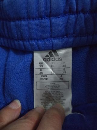 Pantalón chándal Adidas azul