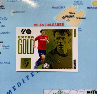Budimir Extra Gold Osasuna Cromo Liga Este 25-26