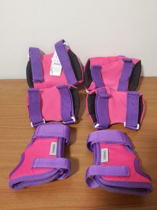 Protecciones Kit Rodilleras Coderas y Muñequeras. 