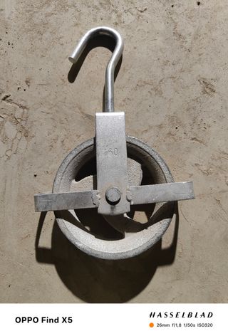 Polea de Carga con Gancho
