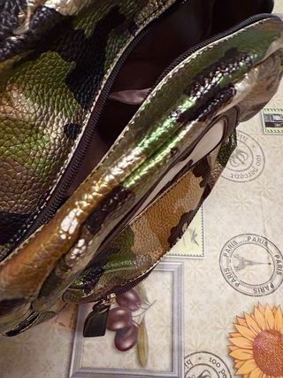 Zainetto bambina camouflage