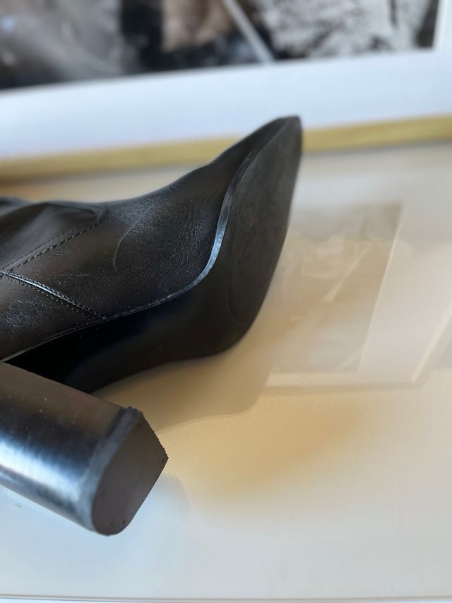 Botas altas negras de Mango