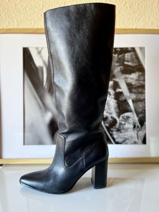 Botas altas negras de Mango