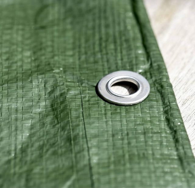 Lona impermeable 6x10m verde