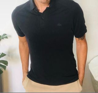 Polo Lacoste azul marino