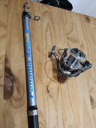 Caña de pescar y carrete 14000 Panama 420