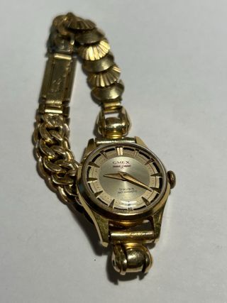 Reloj Omex Oro 17 Rubis Antimagnético