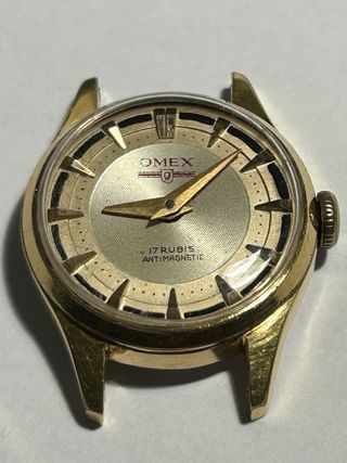 Reloj Omex Oro 17 Rubis Antimagnético
