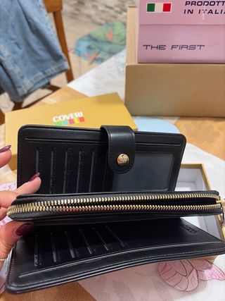 Portafoglio Coveri World nero